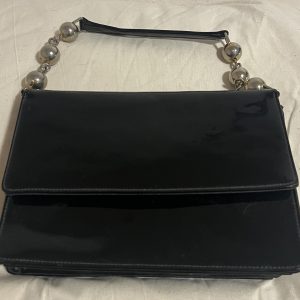 Vintage Madga Makkay Patent Leather Handbag